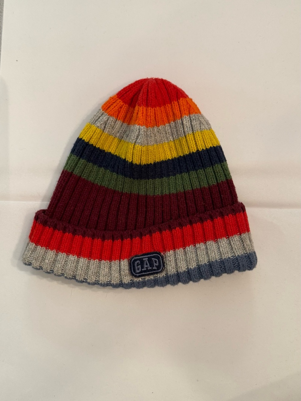 GAP Kids Multicolor Striped Knit Beanie